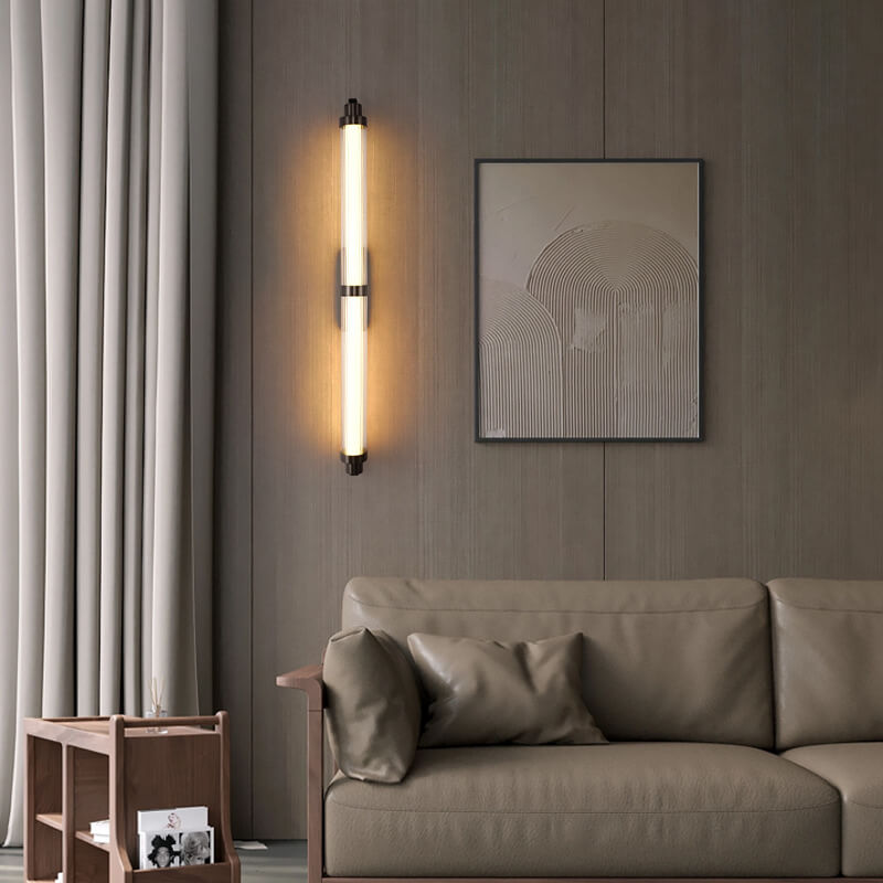 Scandinavian Stainless Steel Acrylic LED Wall Sconce Lamp