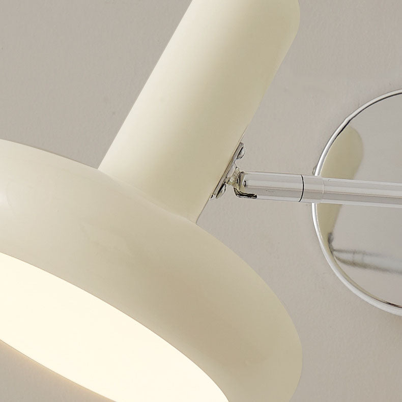 Retractable Swing Arm Iron 1-Light Wall Sconce Lamp
