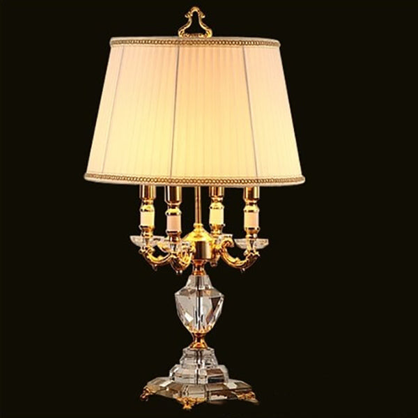 European Candle Table Lamp