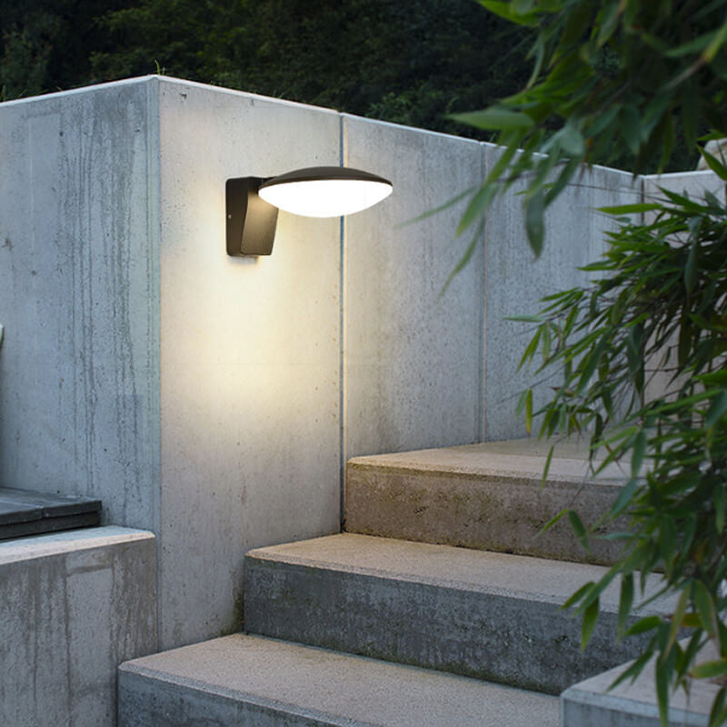 Simplicity Aluminum Acrylic LED Outdoor Wall Sconce Lamp