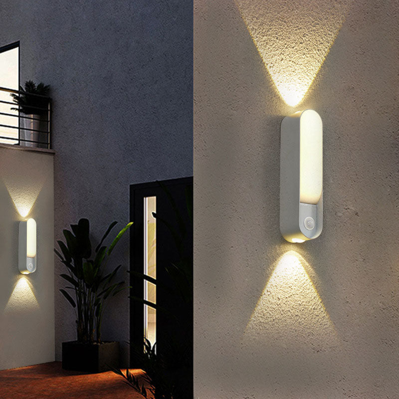 Waterproof Aluminum Acrylic LED Outdoor Wall Sconce Lamp