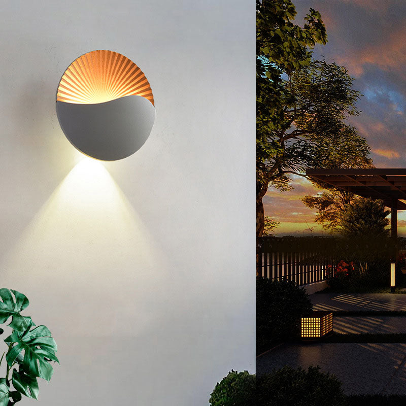 Waterproof Shell Aluminum LED Outdoor Wall Sconce Lamp
