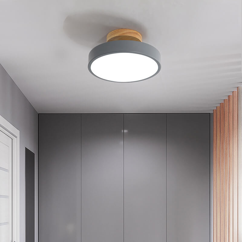 Nordic Wood Ceiling Light