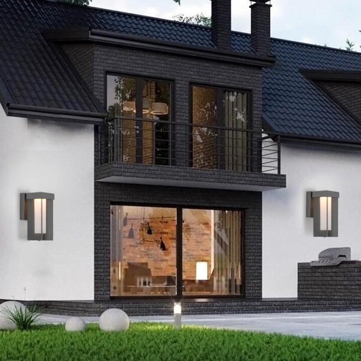 Outdoor Aluminum Iron LED Waterproof Wall Sconce Lamp