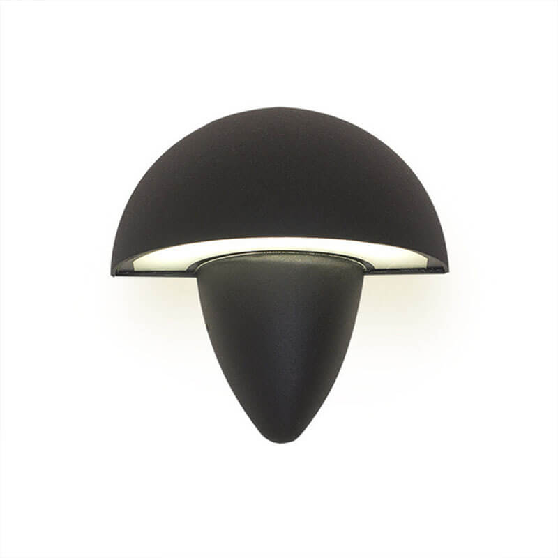 Waterproof Aluminum Mushroom LED Outdoor Wall Sconce Lamp