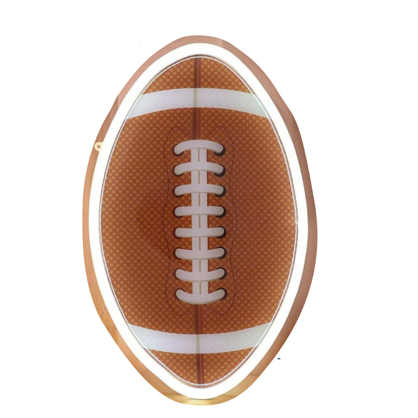 Football Shape Acrylic LED Neon Light Wall Sconce Lamp