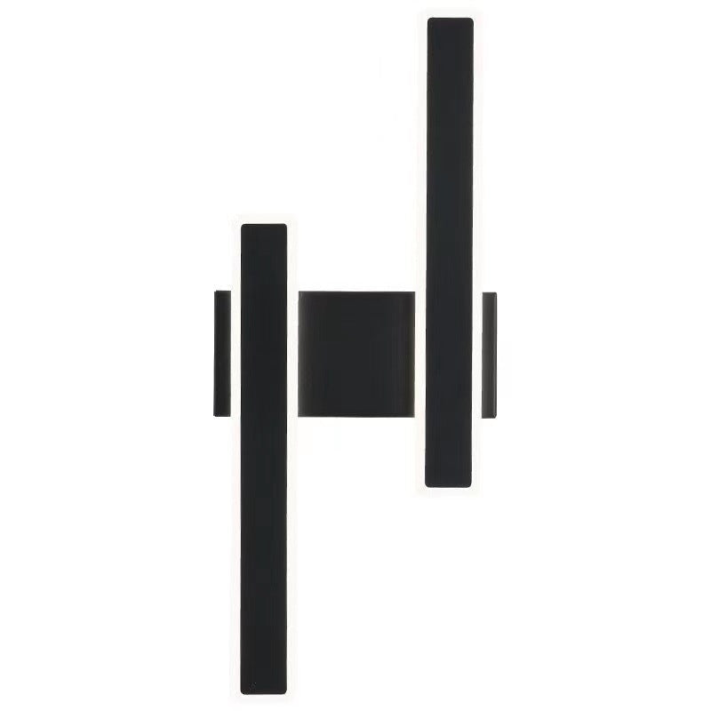 Geometric Strip Acrylic Hardware LED Wall Sconce Lamp