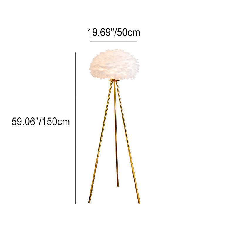 Rattan Woven UFO Semi-Flush Light