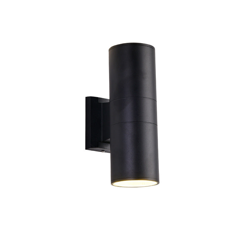 Aluminum And Down Luminous LED Waterproof Wall Sconce Lamp
