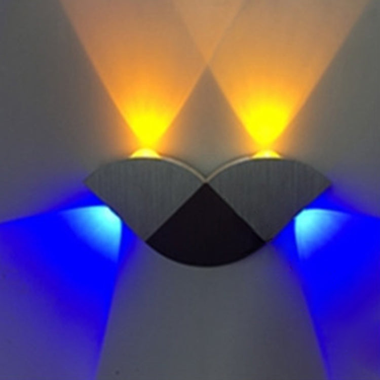 Modern Simplicity Butterfly Aluminum LED Wall Sconce Lamp