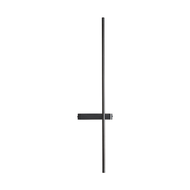 Straight Line Silicone Copper LED Wall Sconce Lamp