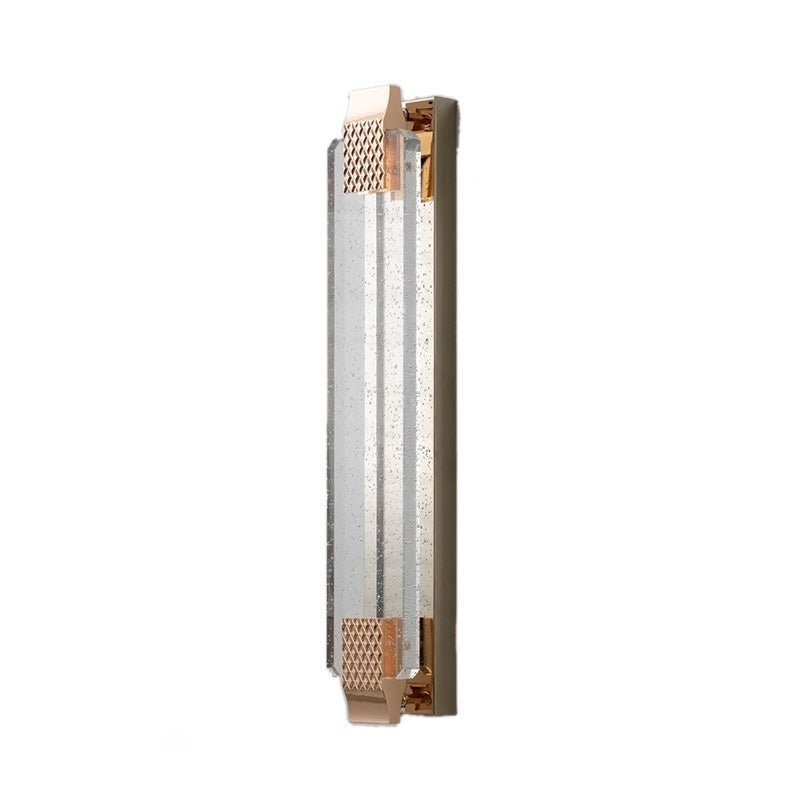 Dazzling Crystal Shade Stainless Steel LED Wall Sconce Lamp