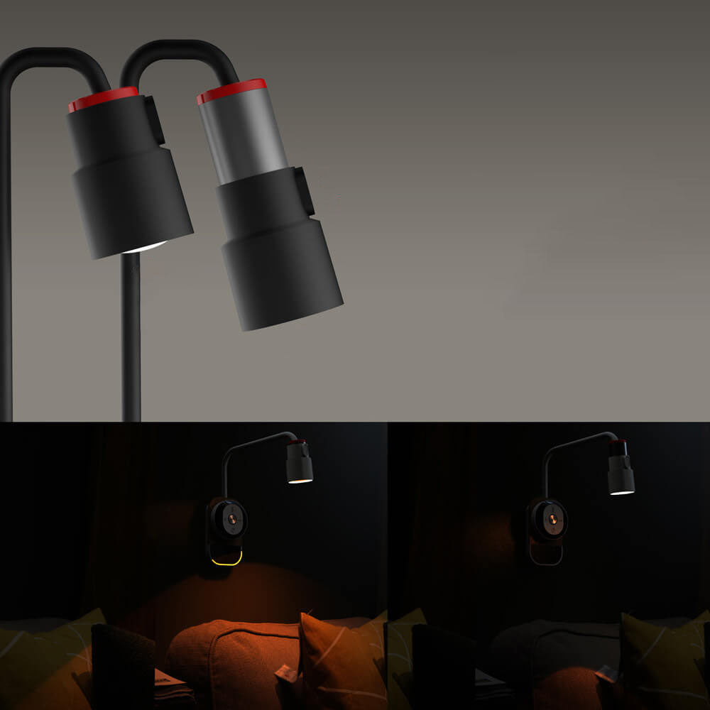 Magnetic Multifunctional Aluminum SMD LED Wall Sconce Lamp
