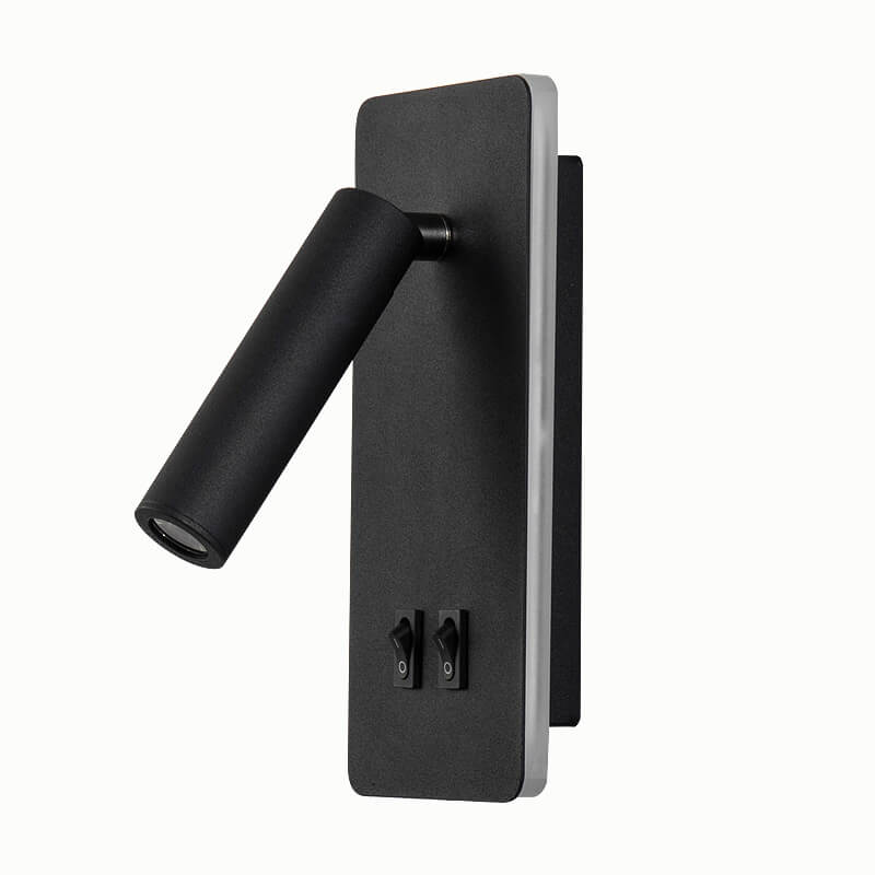 Iron Spotlight Rotatable LED Reading Wall Sconce Lamp