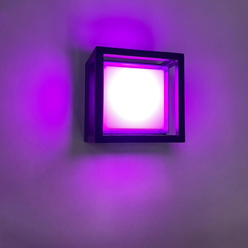 Waterproof Aluminum Acrylic LED Outdoor Wall Sconce Lamp