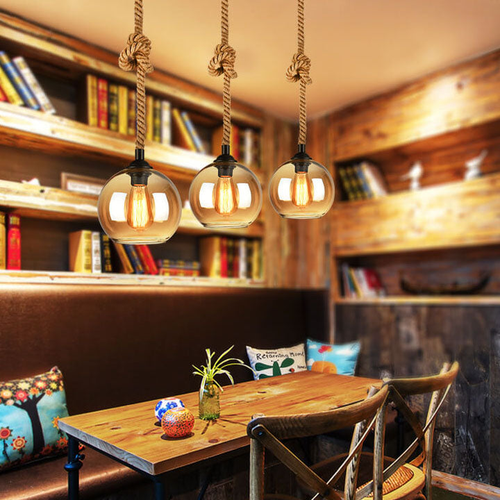 Traditional Metal Pendant Light