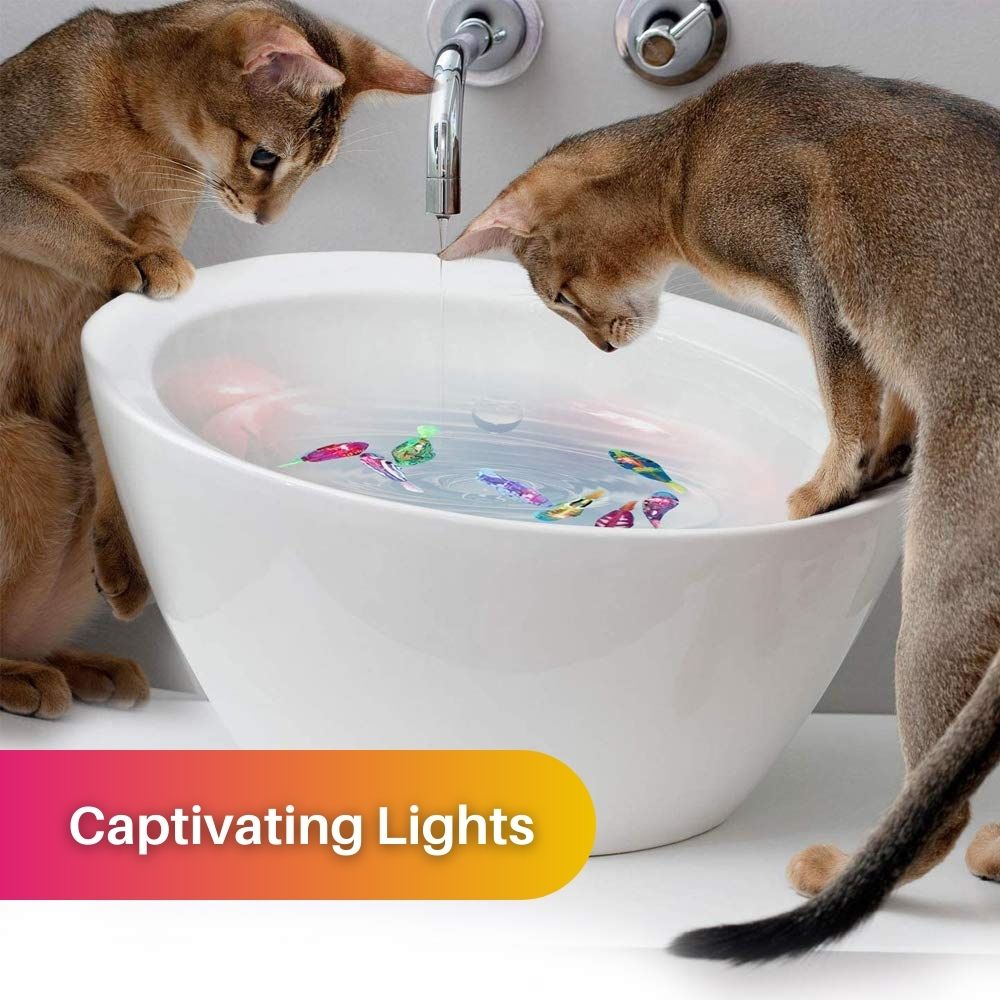 Motion Activated Swimming Fish Cat Toy
