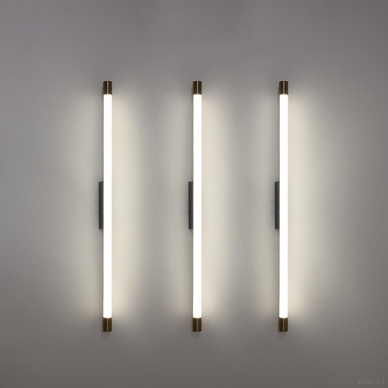 Cylinder Aluminum LED Mirror Front Light Wall Sconce Lamps