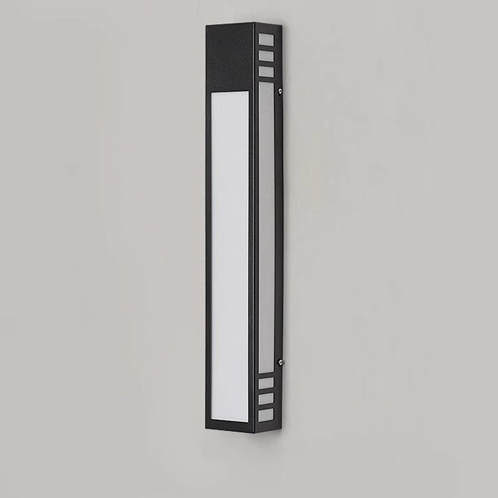 Simplicity Acrylic Column LED Waterproof Wall Sconce Lamp