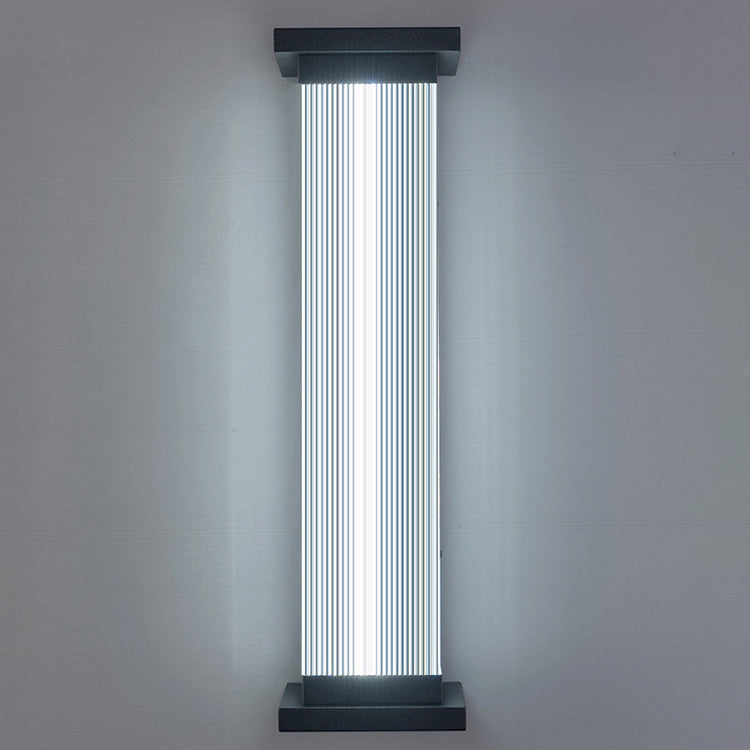 Waterproof Stainless Steel Acrylic Wall Sconce Lamp