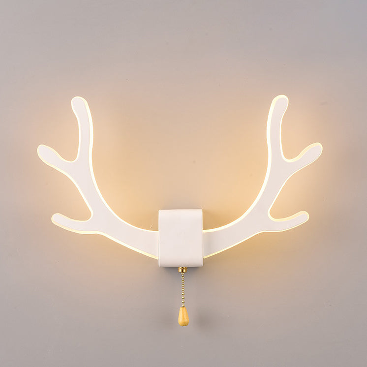 Acrylic Nordic Creative Antler Shape LED Wall Sconce Lamp