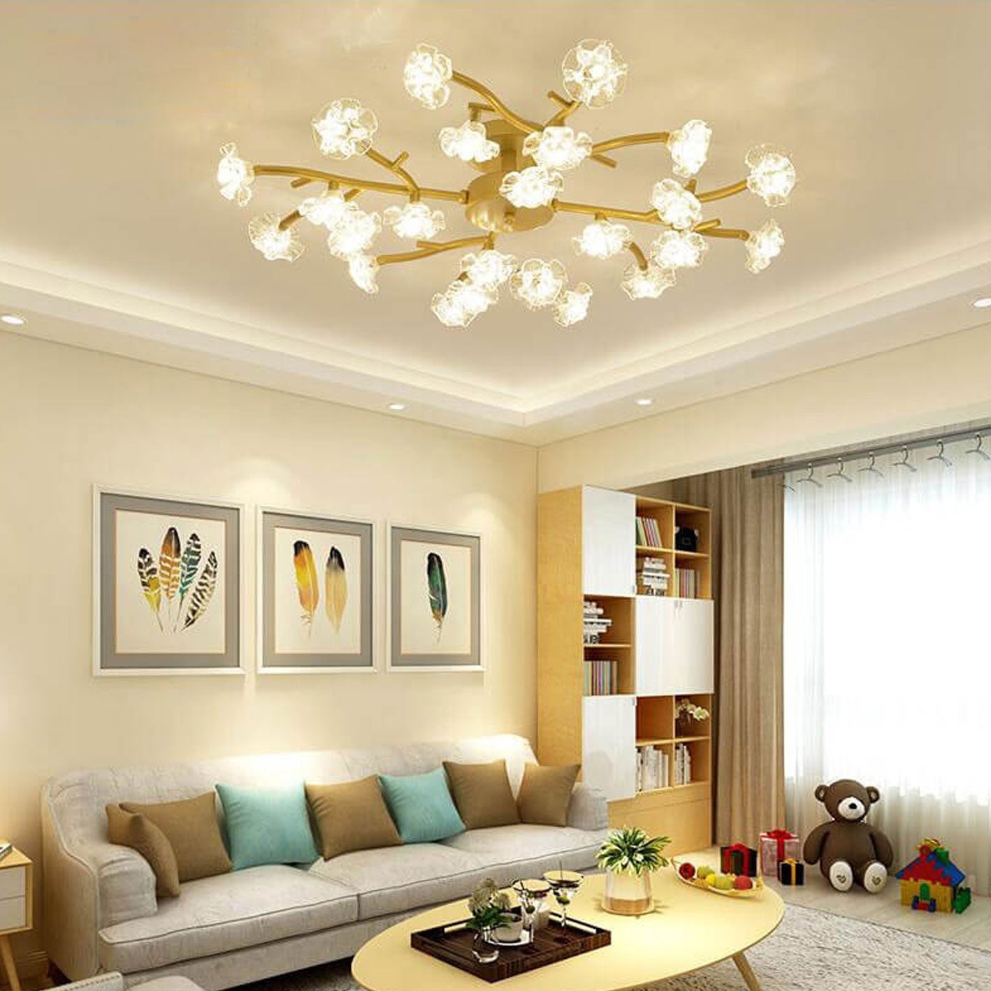 Nordic Tree Ceiling Light