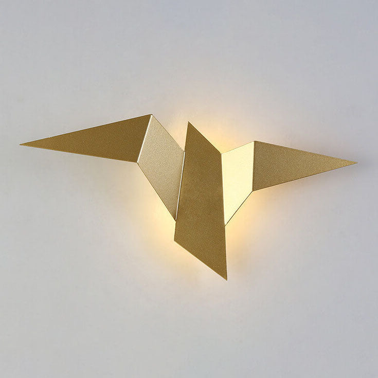 Creative Flying Bird Metal 1-Light LED Wall Sconce Lamps
