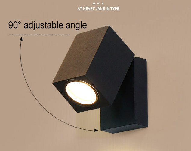 Outdoor Adjustable Angle LED Garden Wall Sconce Lamp