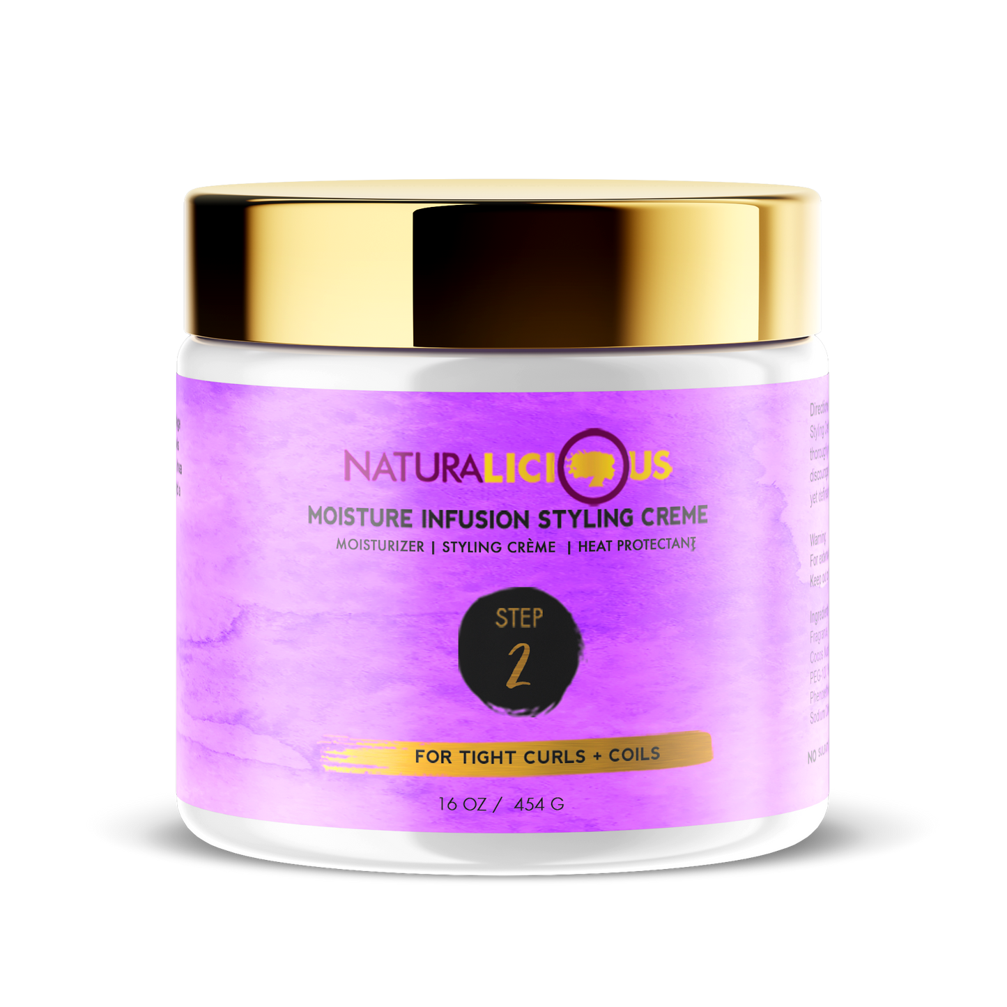 Step 2: Moisture Infusion Styling Creme (For Tight Curls)