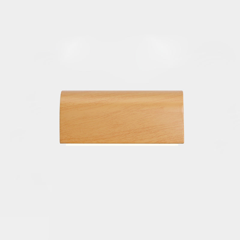 Japanese Aluminum Rectangular Shade LED Wall Sconce Lamp