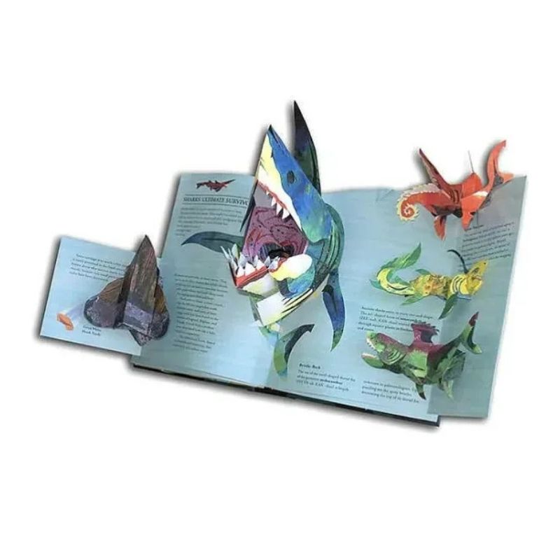 3D Pop-Up Dinosaur & Sea Creatures Book