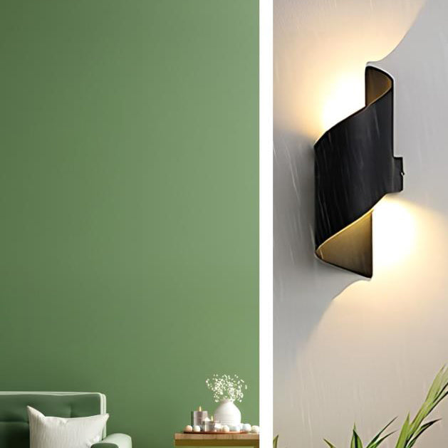 Minimalist Aluminum Alloy Geometry LED Wall Sconce Lamp