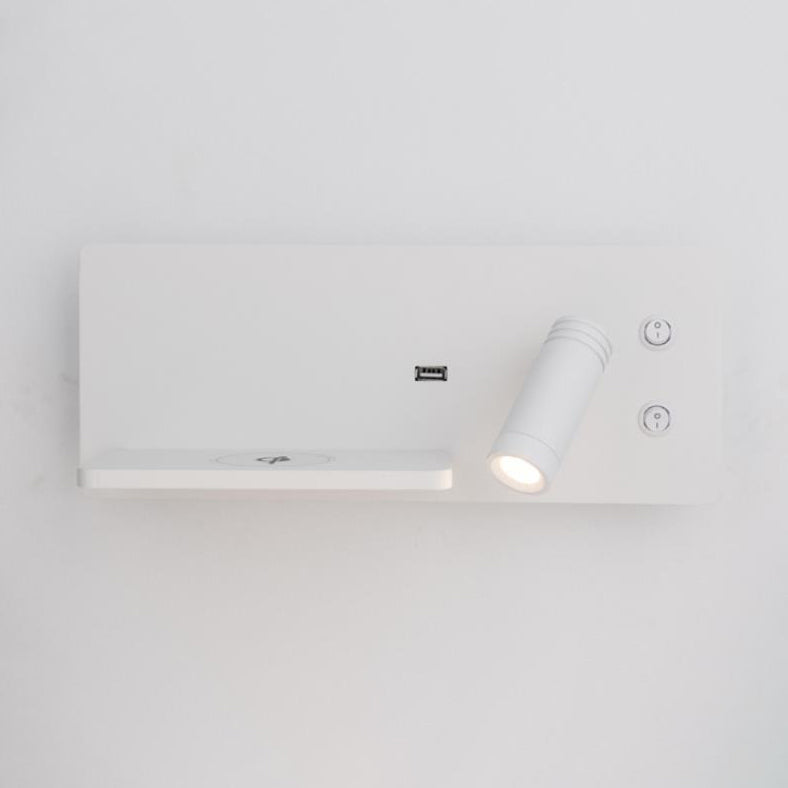 Rectangular Iron LED Rotatable Spotlight Wall Sconce Lamp