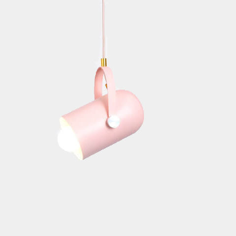 Macaron Cylinder Spotlight Pendant Light