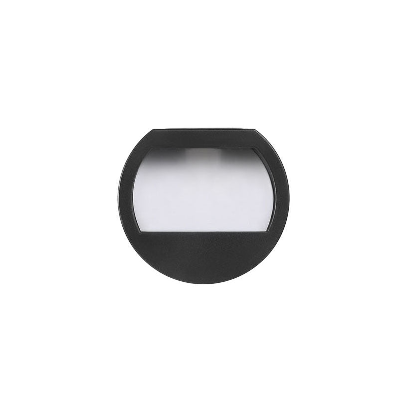 Round Square LED Outdoor Solar Waterproof Patio Step Light