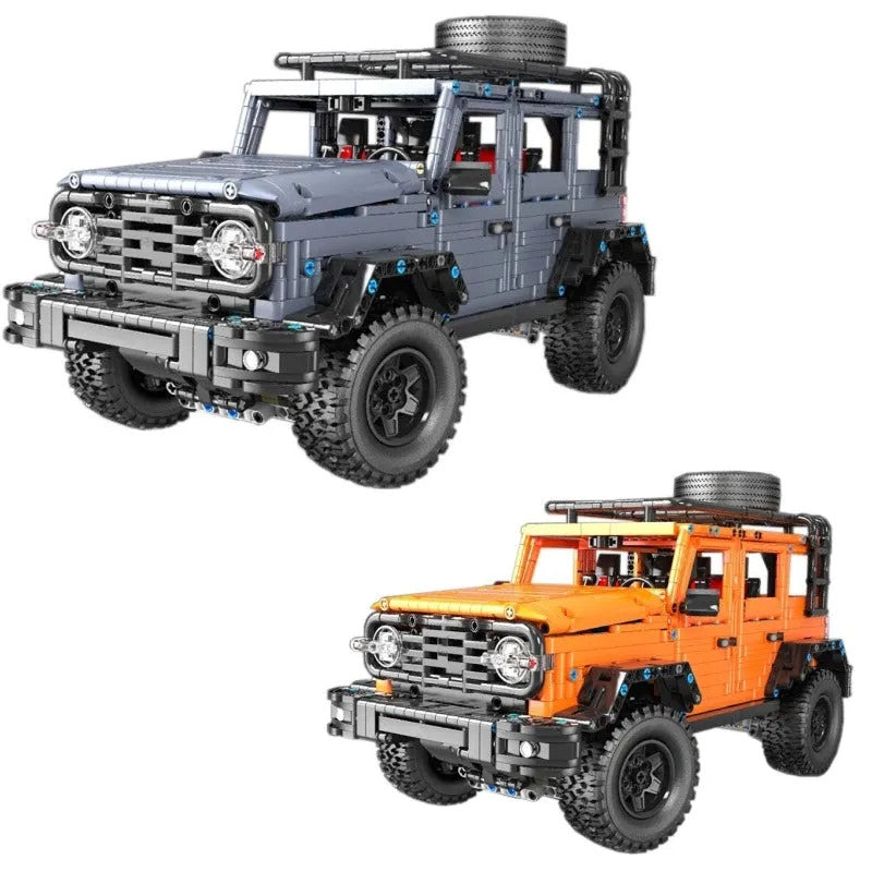 Tech MOC T5015 Off-Road SUV AWD Tank 300 Car Bricks Toys