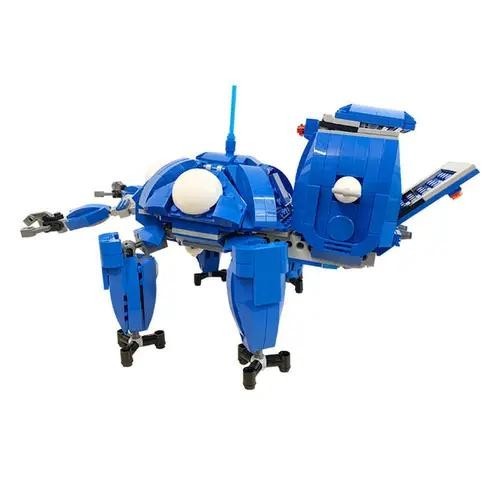 NEW 674PCS Ghost in the Shell Tachikoma Robot Building Blocks Set