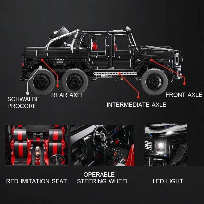 MOC Tech Off-Road LAND CRUISER AMG SUV Bricks Toy J901