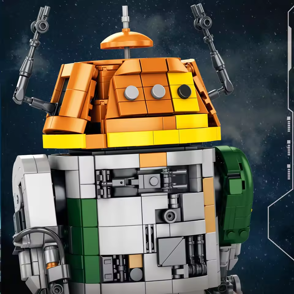 NEW 988PCS Star Wars Chopper Building Block Set With Instructions