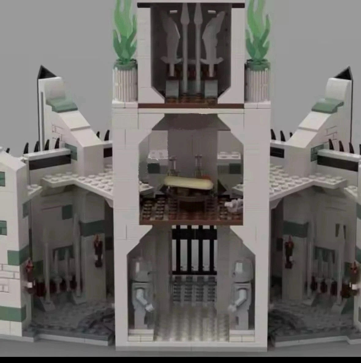 NEW 1431 PCS Custom Lord of the Rings Minas Morgul MOC Building Set Hobbit