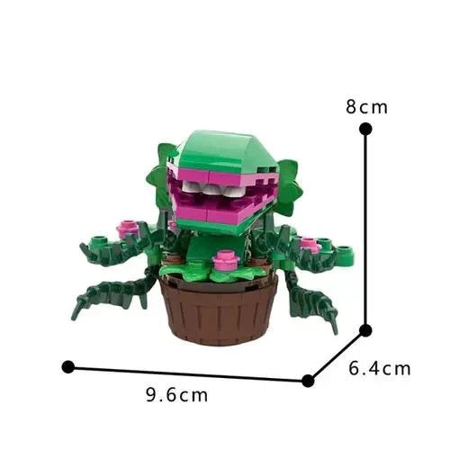 NEW Little Shop of Horrors Audrey II Monster Plant Building Blocks Set