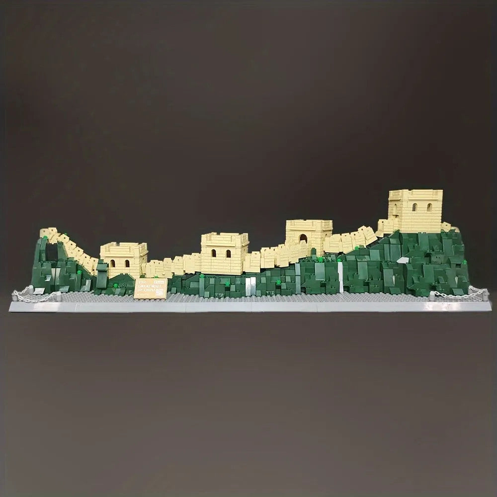 MOC Architecture Great China Wall Bricks Toys