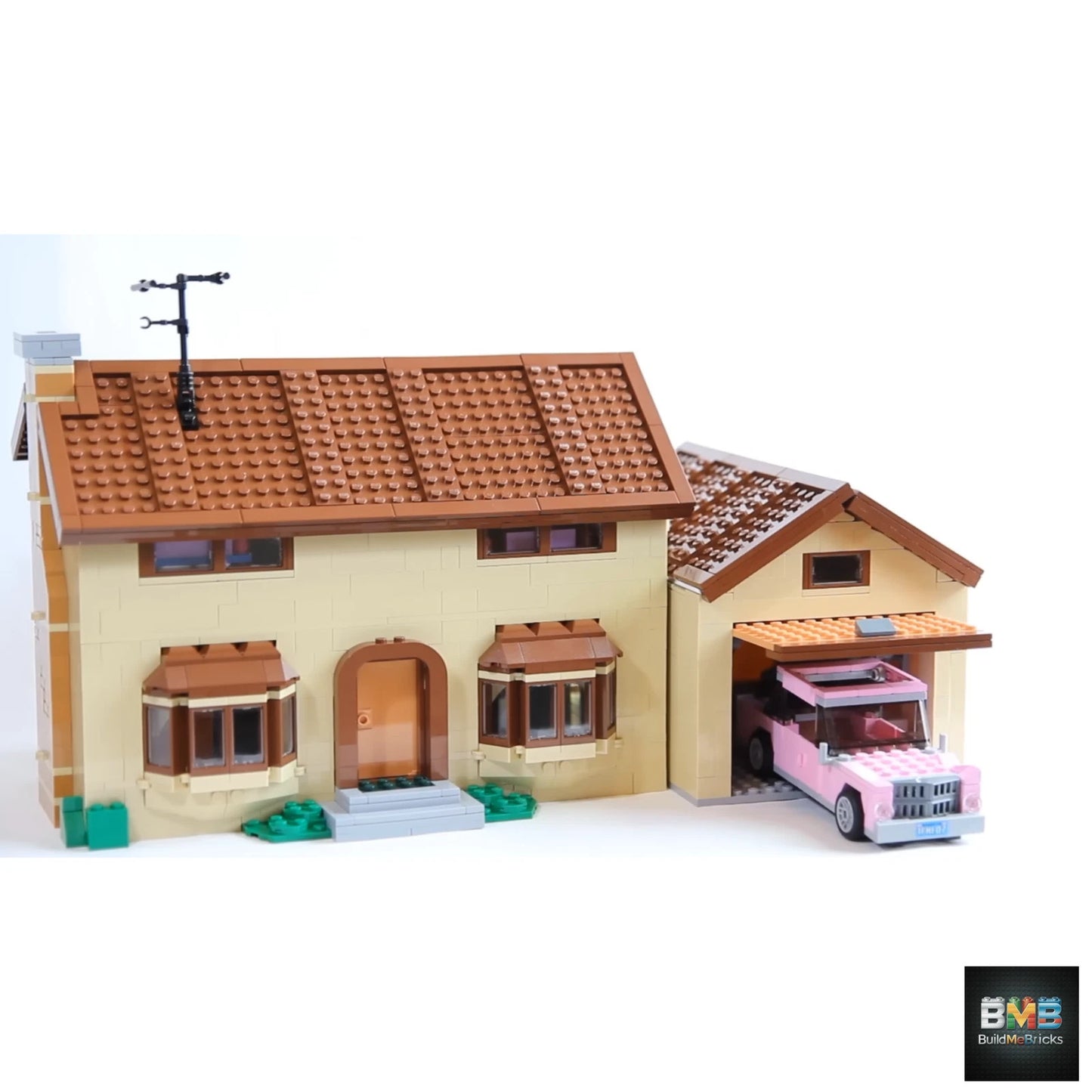NEW 2523 PCS The Simpsons House Unbranded Building Block Set Creative MOC