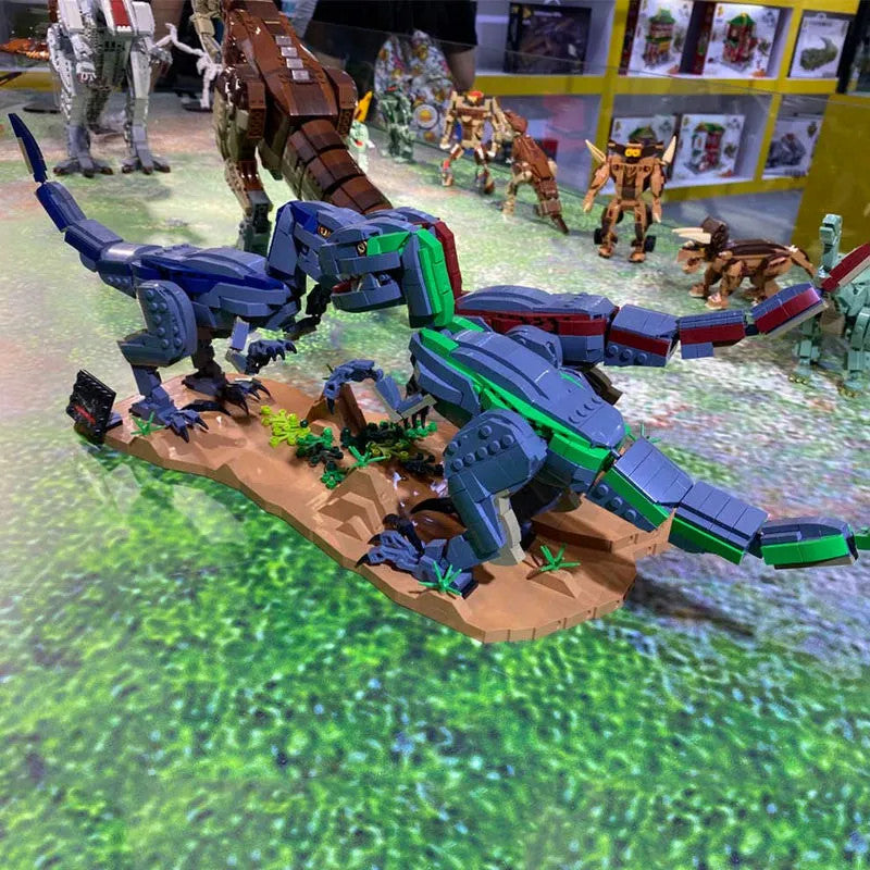 MOC Dinosaur World Velociraptor Bricks Toys 611003