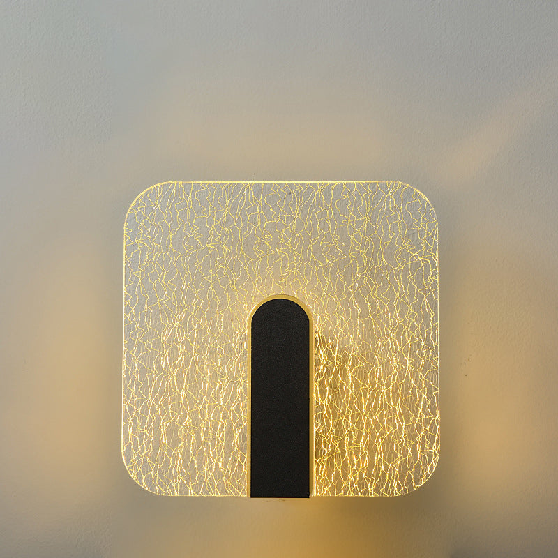 Rectangle Square Hardware Acrylic LED Wall Sconce Lamp