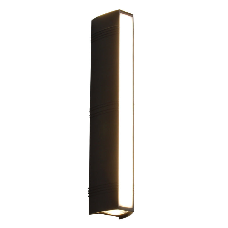 Simplicity Cuboid Full Aluminum LED Wall Sconce Lamp