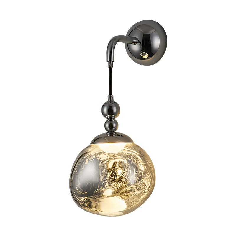 Nordic Lava Ball Acrylic Hardware LED Wall Sconce Lamp