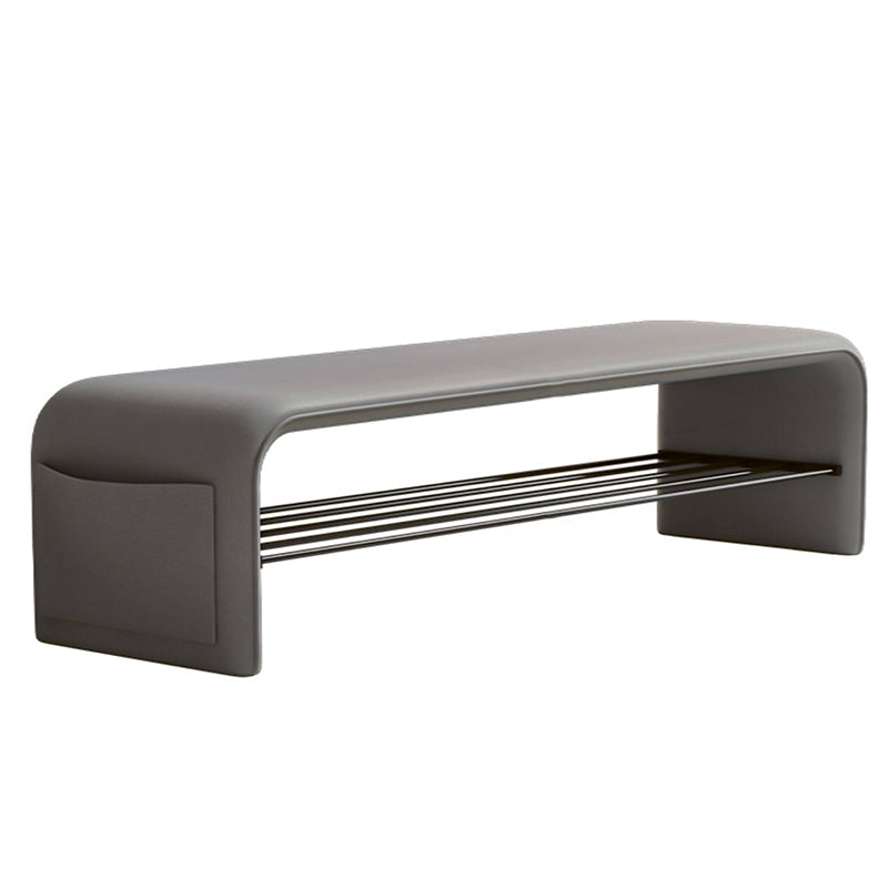 Modern Carbon Steel Bench