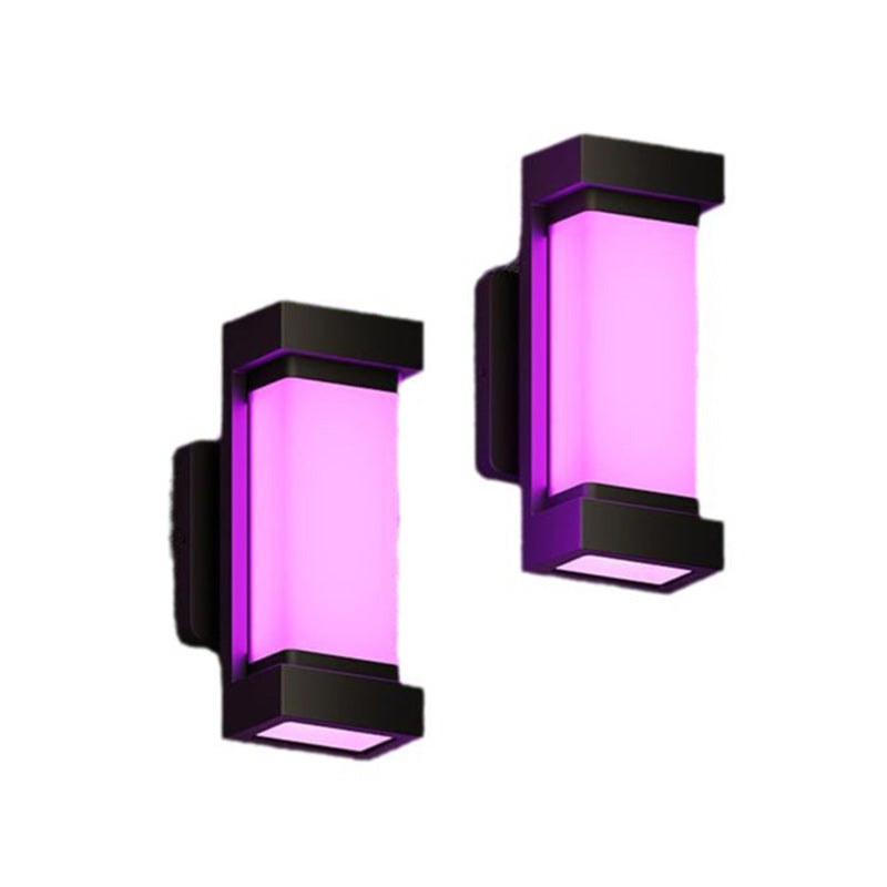 Simplicity PC Rectangular Smart LED Wall Sconce Lamp