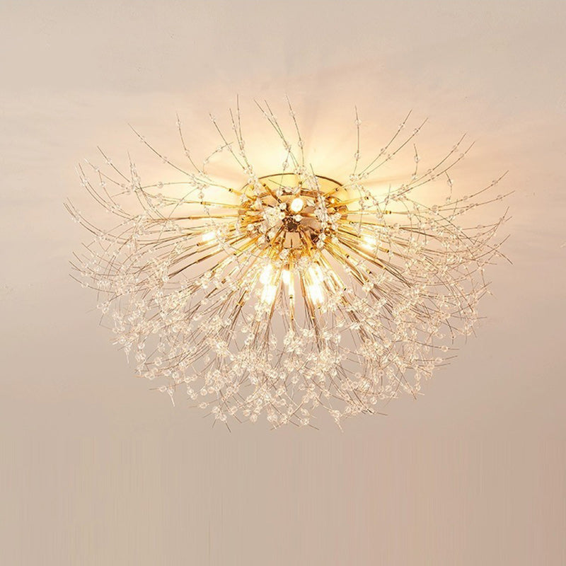 Contemporary Dandelion Ceiling Light